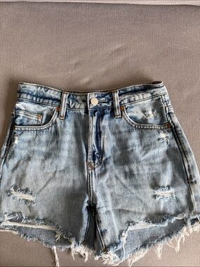 Dear John Ivy Light Blue Denim Shorts Size 24